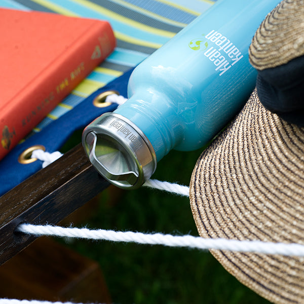 Klean Kanteen ステンレス水筒 木製キャップ付き Amazon.co.jp: Klean Kanteen Reflect 27オンス (竹キャップ付き